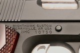 NIGHTHAWK CUSTOM, TALON II, COMMANDER, .45 ACP, As New  - 9 of 18