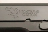 NIGHTHAWK CUSTOM, TALON II, COMMANDER, .45 ACP, As New  - 18 of 18