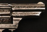 Merwin & Hulbert, Pocket Army Single Action Revolver, .44-40, 3 1/4” Barrel, ANTIQUE, Restored, Beautiful - 9 of 20