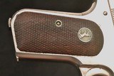 Colt, M1908 Pocket, .380 Cal, Nickel, Original Finish, c.1929, Exc. Cond - 14 of 15