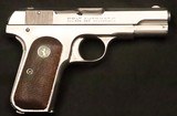 Colt, M1908 Pocket, .380 Cal, Nickel, Original Finish, c.1929, Exc. Cond - 7 of 15
