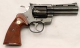 Colt Python, 1st Gen, 4inch, Blue, c.1980, Excellent Condition - 5 of 14