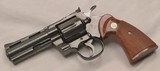 Colt Python, 1st Gen, 4inch, Blue, c.1980, Excellent Condition - 2 of 14