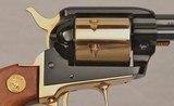 Colt  “1912- New Mexico Golden Anniversary – 1962”  Scout Revolver, Gold Plated & Blued, Un-Fired, .22 Cal   - 10 of 17