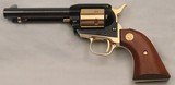 Colt  “1912- New Mexico Golden Anniversary – 1962”  Scout Revolver, Gold Plated & Blued, Un-Fired, .22 Cal   - 4 of 17