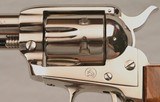 Colt  Single Action Frontier Scout Revolver, Nickel, Cased, Excellent, .22 Cal, 4 3/4” - 6 of 15