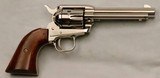Colt  Single Action Frontier Scout Revolver, Nickel, Cased, Excellent, .22 Cal, 4 3/4” - 7 of 15