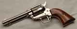Colt  Single Action Frontier Scout Revolver, Nickel, Cased, Excellent, .22 Cal, 4 3/4” - 5 of 15