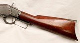 Winchester M1873, ANTIQUE, 44 WCF Octagonal Barrel Rifle, c.1893, w/Rods - 6 of 20