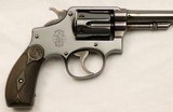 S & W, .38 Hand Ejector, M&P Model of 1905, EXC. .38 Special, 6 1/2” Barrel, w/Letter - 5 of 20