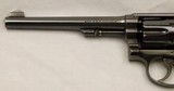 S & W, .38 Hand Ejector, M&P Model of 1905, EXC. .38 Special, 6 1/2” Barrel, w/Letter - 3 of 20