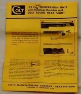 COLT, Conversion Kit, c.1955, Two Tone Mag.  - 4 of 18