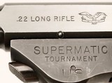 High Standard, Military Contract, U.S. Marked, Supermatic Tournament, Model 103, c.1961 - 6 of 20