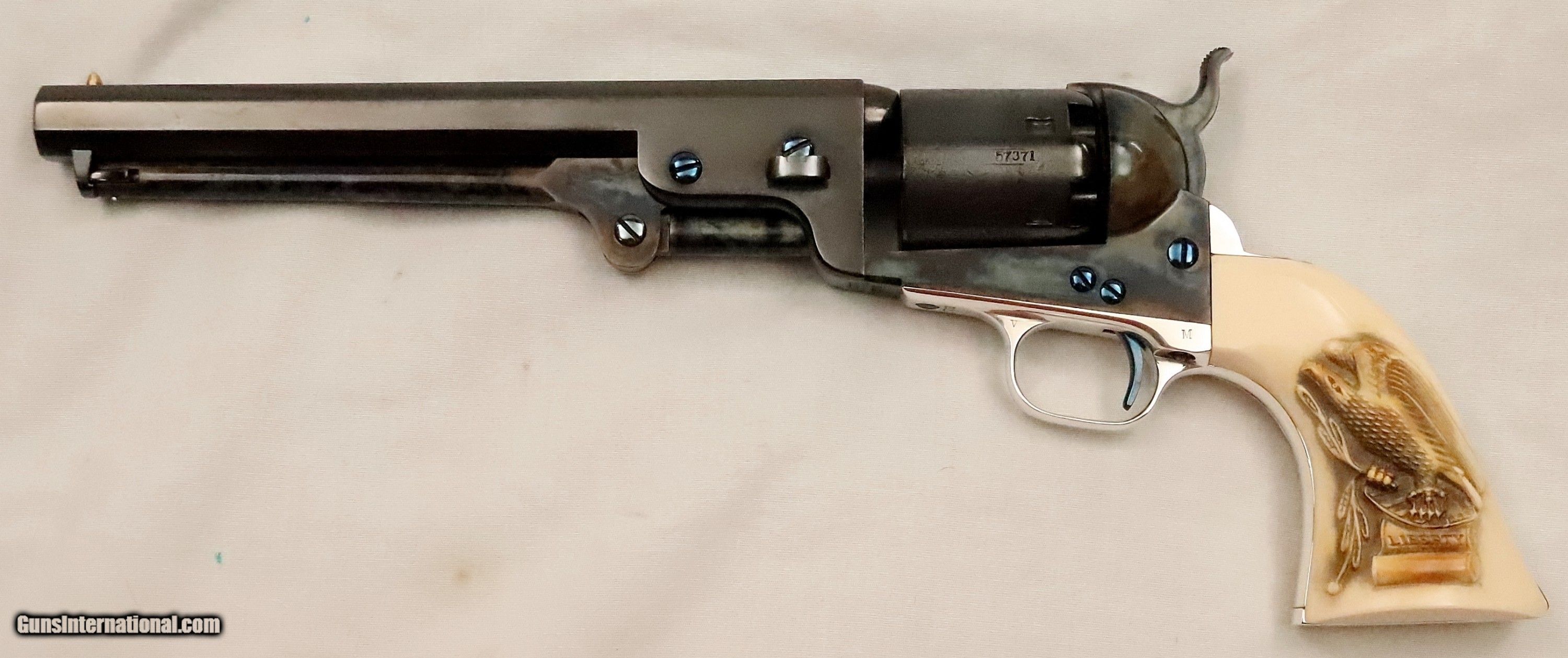 COLT, M-1851, Cased Restoration, Wild Bill Hickok, SN: 57371, Antique ...