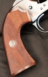  COLT FRONTIER SIX SHOOTER, (BISLEY MODEL), .44-40 X 4 3/4”,  Cased Restoration, w/ Holster, SN: 166072, Antique, c.1898 - 10 of 19