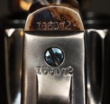  COLT FRONTIER SIX SHOOTER, (BISLEY MODEL), .44-40 X 4 3/4”,  Cased Restoration, w/ Holster, SN: 166072, Antique, c.1898 - 14 of 19