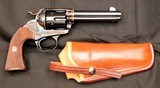  COLT FRONTIER SIX SHOOTER, (BISLEY MODEL), .44-40 X 4 3/4”,  Cased Restoration, w/ Holster, SN: 166072, Antique, c.1898 - 17 of 19