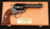  COLT FRONTIER SIX SHOOTER, (BISLEY MODEL), .44-40 X 4 3/4”,  Cased Restoration, w/ Holster, SN: 166072, Antique, c.1898 - 3 of 19