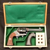  COLT FRONTIER SIX SHOOTER, (BISLEY MODEL), .44-40 X 4 3/4”,  Cased Restoration, w/ Holster, SN: 166072, Antique, c.1898 - 2 of 19