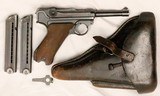 Luger, P.08, MAUSER byf 41, (1941), RIG, Matching, EXC. COND - 2 of 20