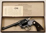 COLT, Official Police, .22 x 6”, c.1940, As New, Un-Fired, Box - 2 of 14