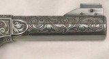 High Standard, H.D. Military,  GERMAN ENGRAVED w/ CARVED IVORY, .22 LR, 4 1/2”, c.1946, EXC. Cond. - 14 of 20