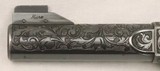 High Standard, H.D. Military,  GERMAN ENGRAVED w/ CARVED IVORY, .22 LR, 4 1/2”, c.1946, EXC. Cond. - 7 of 20