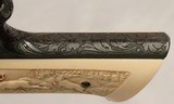 High Standard, H.D. Military,  GERMAN ENGRAVED w/ CARVED IVORY, .22 LR, 4 1/2”, c.1946, EXC. Cond. - 15 of 20