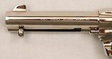 COLT,  SAA, .45, 4 3/4” Barrel, Nickel & Ivory, NEW Unfired Unturned, Box & Papers, SN: S06617A  - 9 of 20