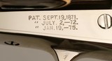 COLT,  SAA, .45, 4 3/4” Barrel, Nickel & Ivory, NEW Unfired Unturned, Box & Papers, SN: S06617A  - 8 of 20