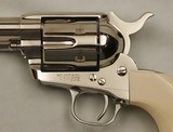 COLT,  SAA, .45, 4 3/4” Barrel, Nickel & Ivory, NEW Unfired Unturned, Box & Papers, SN: S06617A  - 7 of 20
