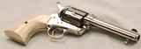 COLT,  SAA, .45, 4 3/4” Barrel, Nickel & Ivory, NEW Unfired Unturned, Box & Papers, SN: S06617A  - 13 of 20