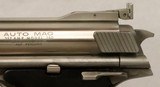 Auto Mag .357 AMP Model 160, .357 Auto Mag Cal with a 61/2” Barrel, Excellent Condition - 6 of 20