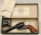 USFA, SAA, .45 Cal w/ .45LC & .45 ACP, 51/2” Barrel, Excellent Condition, w/Boxes & Manual - 1 of 18