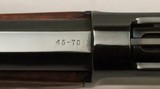 Winchester M-1886, Deluxe, .45-70, 1/2 Octagonal, Short Mag. Antique, 1896 with Cody Letter - 14 of 19
