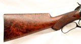 Winchester M-1886, Deluxe, .45-70, 1/2 Octagonal, Short Mag. Antique, 1896 with Cody Letter - 4 of 19