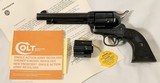 COLT, SAA, Dual Cylinders, .44 Spl. & .44-40, 5 1/2” Barrel, NEW, Box & Papers, c.1983 - 1 of 13