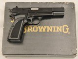 Browning, High Power, 9mm, Belgium Made, Excellent Condition, w/Box - 1 of 14