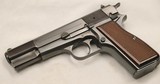 Browning, High Power, 9mm, Belgium Made, Excellent Condition, Hi Polish Blue 