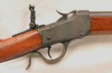 Winchester M1885, Low Wall, .22 Short, 23” barrel, Restored, c.1890, ANTIQUE,  SN:40646 - 3 of 20