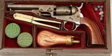 COLT, M-1849, Cased, NAMED, ANTIQUE, c. 1858, Exc. Condition  - 2 of 20