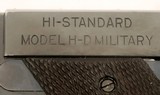 HI-STANDARD, H-D MILITARY, .22 X 4 1/2”, w/Box & Papers, c.1947 - 7 of 20