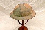 WWI Painted Helmet, Multi Panel Colors - 1 of 10