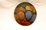 WWI Painted Helmet, Multi Panel Colors - 9 of 10