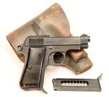Beretta M-1934, Dated 1944, Original Finish, Holster & 2 Mags, Exc. - 1 of 18