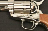 Colt, SAA, .44 Spl.  Ni. & Walnut, (c.1961) SN: SA32571 - 6 of 20