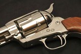 Colt, SAA, .44 Spl.  Ni. & Walnut, (c.1961) SN: SA32571 - 8 of 20