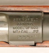 Springfield M-1922, M2 Upgrades, .22 Cal. c.1925, Beautiful condition - 4 of 19