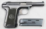 SAVAGE, M-1915, Hammerless, .32 ACP, Exc. Condition. SN: 136128 - 2 of 17