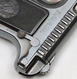 SAVAGE, M-1907, .32 ACP, Exc. Condition, c.1913,
SN: 92285 - 10 of 13